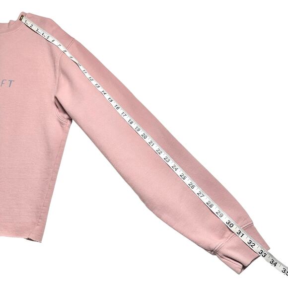 Taylor Swift | Women | 1989 Taylor’s Version Pink DIY Cropped Sweatshirt | 2XL - Picture 6 of 12